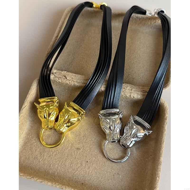 Women'S Gothic Formal Wear - Elegant Gothic Head Necklace With Artistic
