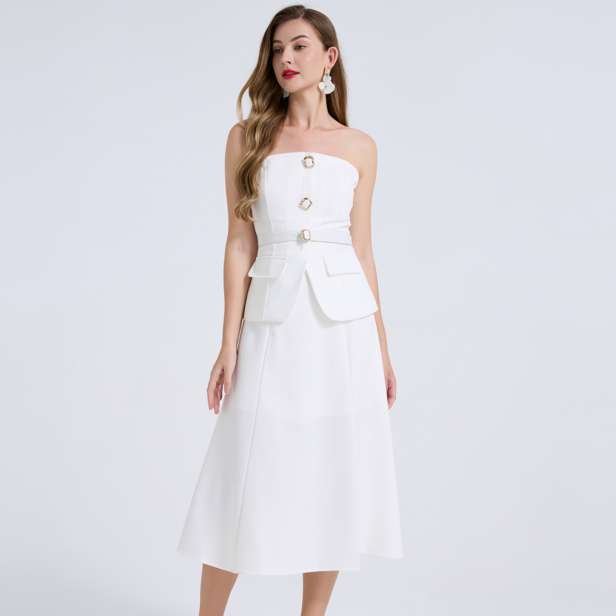2 Piece Set Women Outfits Eleg - Women Formal Wear For Meeting 评论和价格
