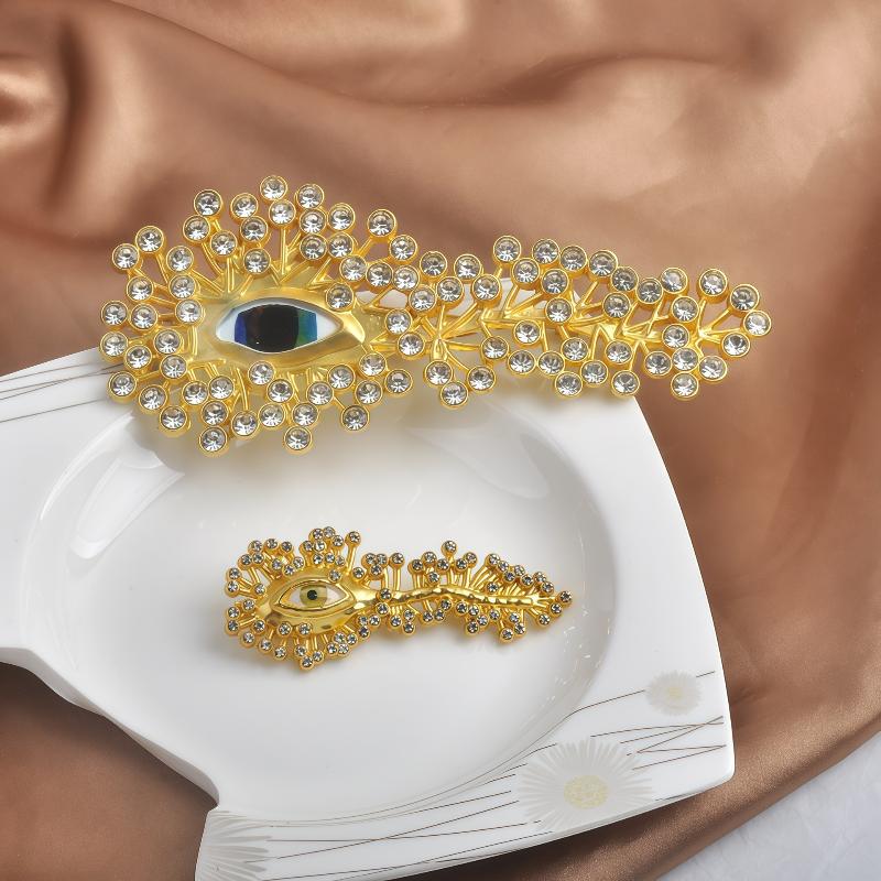 Minimalist Rhinestone Eye-Shap - Women Formal Wear For Meeting 评论和价格