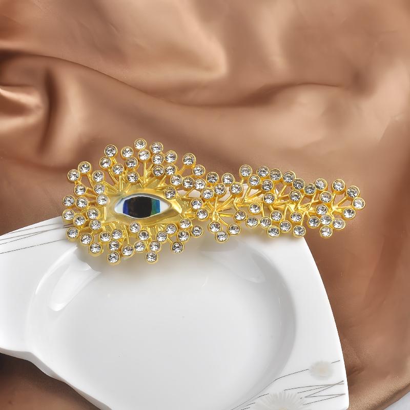 Minimalist Rhinestone Eye-Shap - Women Formal Wear For Meeting 评论和价格