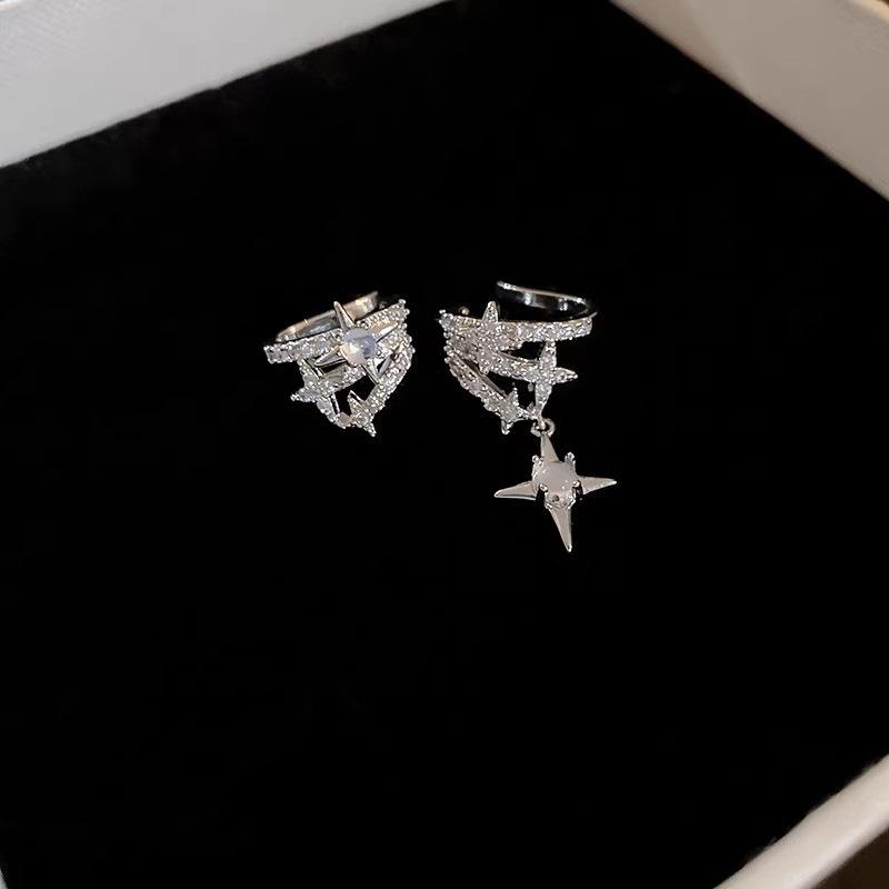 Non Pierced Minimalist Zircon  - Women Formal Wear Designers 评论和价格