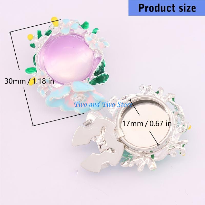 HX6F Pack Of 4 Enamel Tulips C - Women'S Formal Wear Accessories 评论和价格