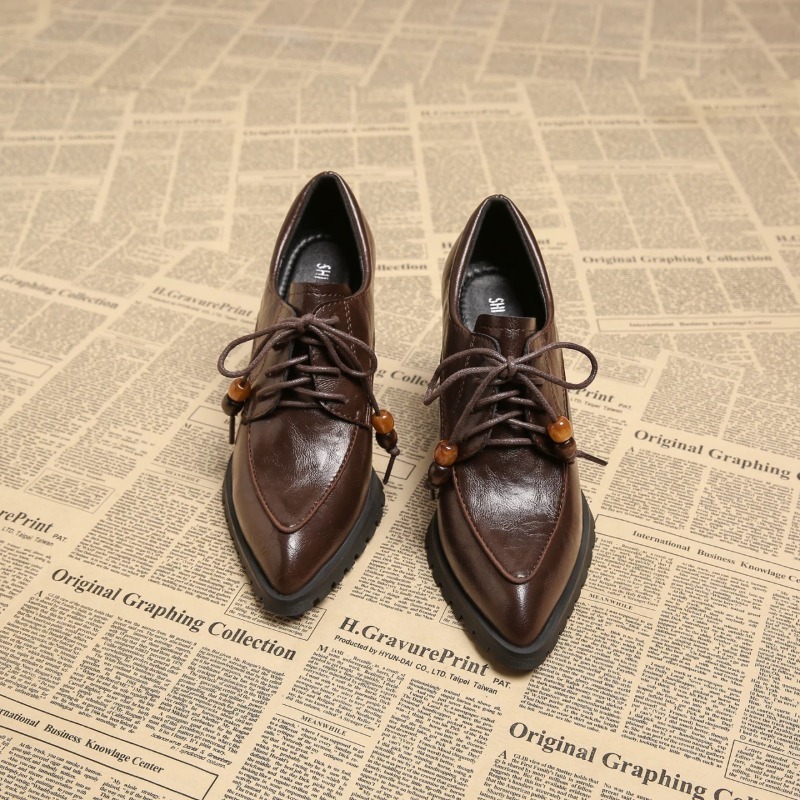 Retro Strappy Deep Mouth Singl - Pump Heel Block 评论和价格