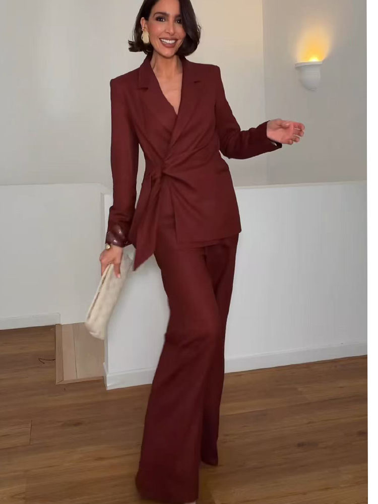 Fashion Office Ladies Blazer P - Women'S Formal Wear Pants 评论和价格