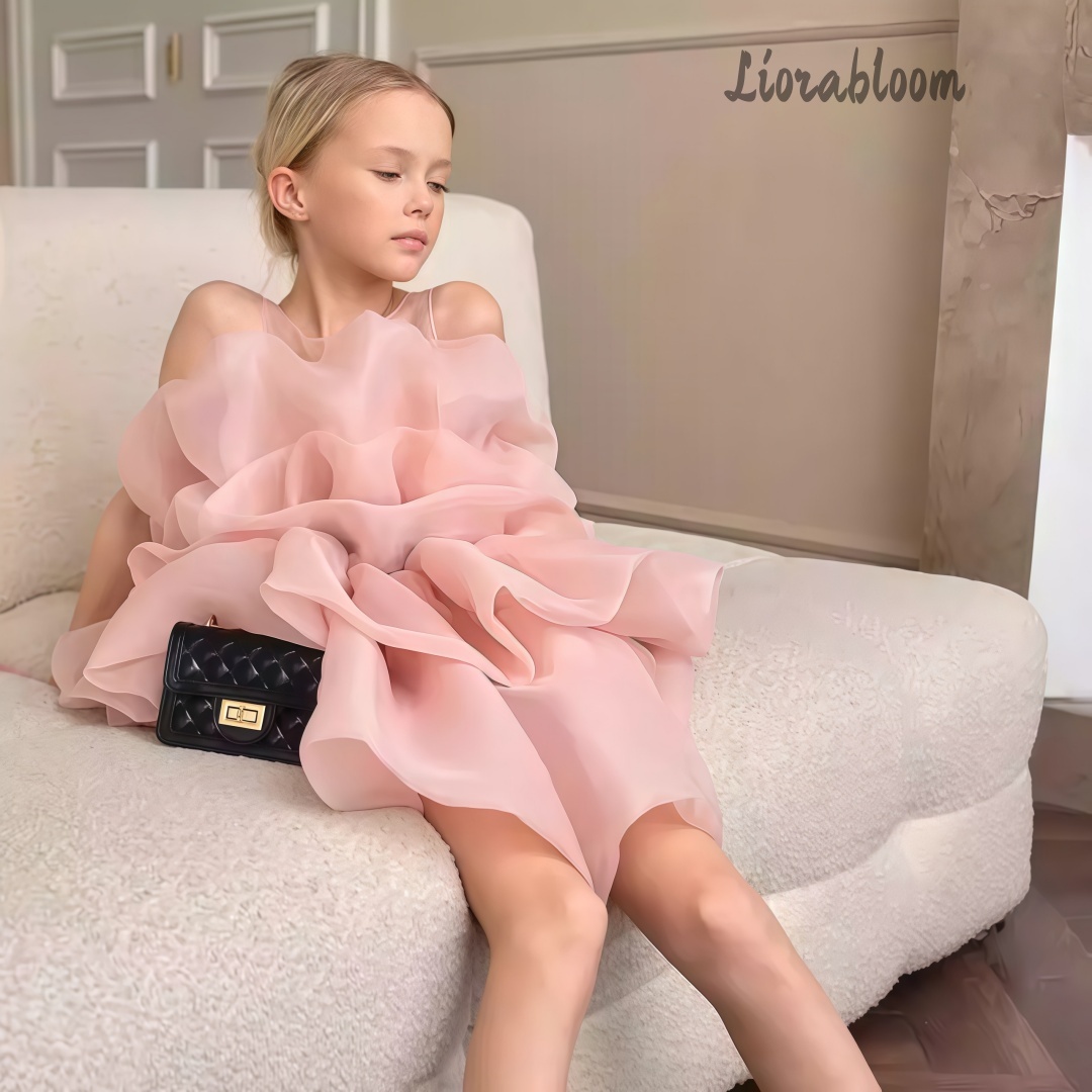 Multi Colored Layered Girls' F - Women Formal Wear Designers 评论和价格