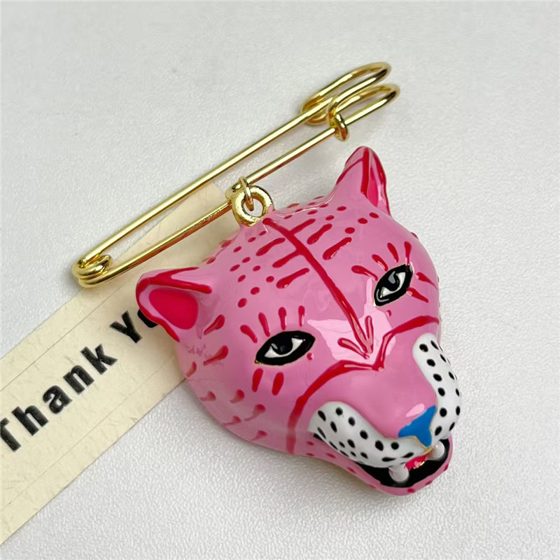 Elegant Enamel Tiger Brooch Pi - Women'S Formal Wear Accessories 评论和价格