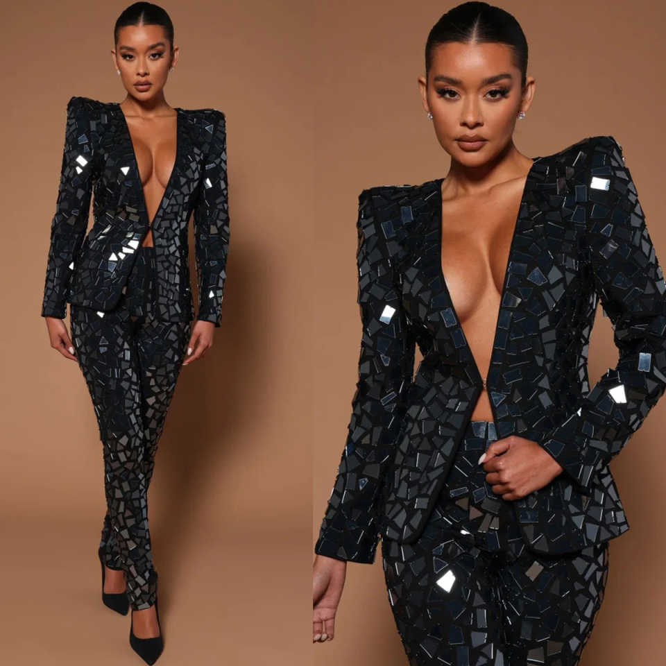 Designer Big Diamonds Women Pa - Women Formal Wear Designers 评论和价格