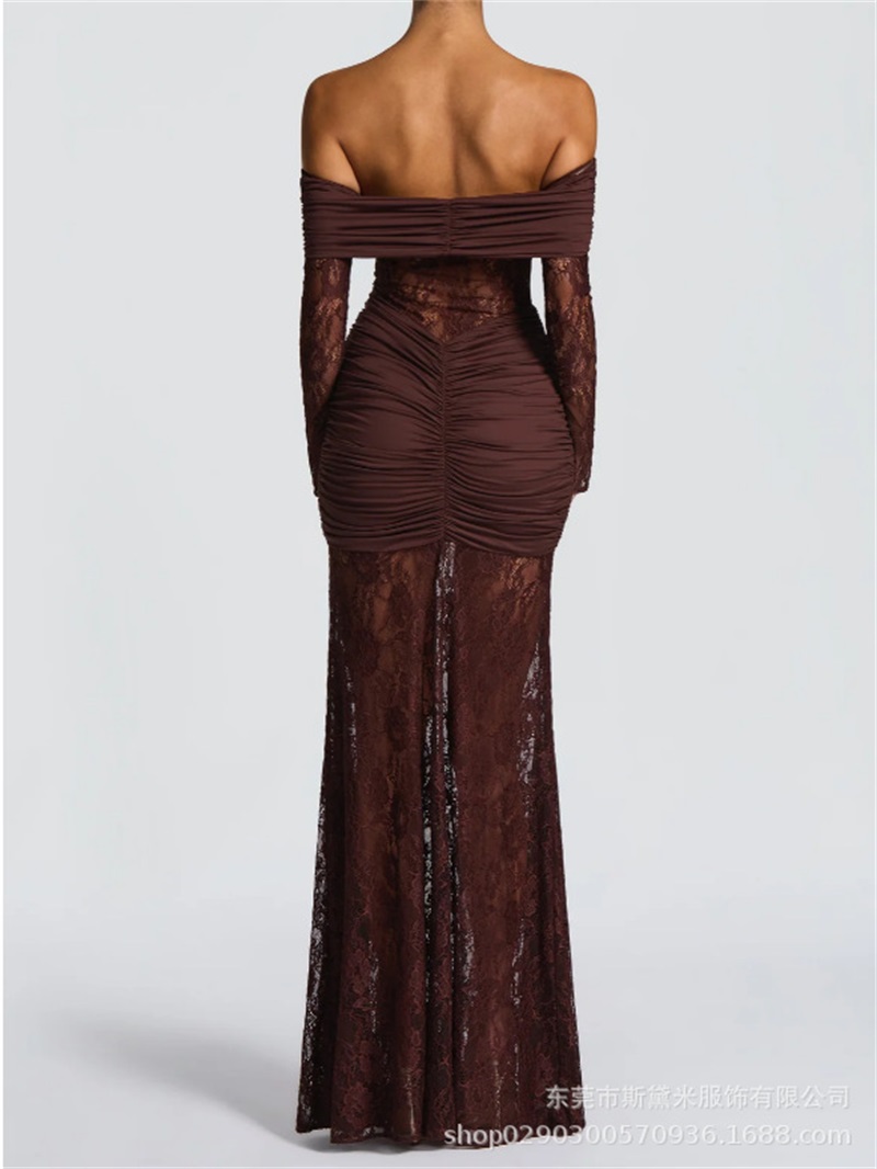 Sexy Lace Mermaid Women Prom D - Women'S Holiday Formal Wear 评论和价格