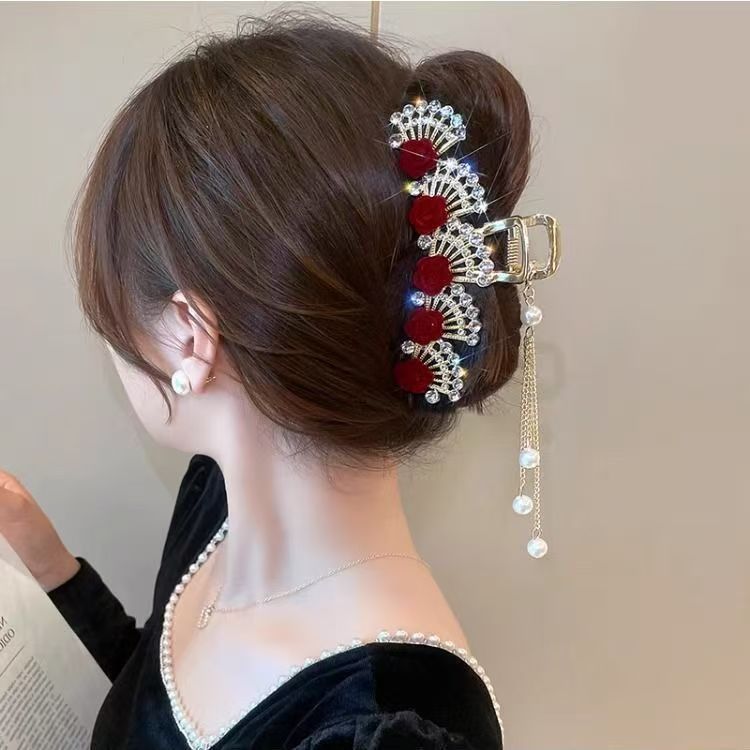 Vintage Red Floral Rhinestone  - Women'S Formal Wear Accessories 评论和价格
