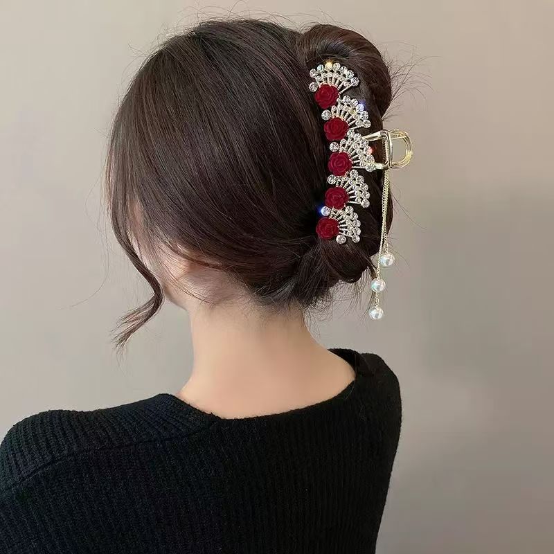 Vintage Red Floral Rhinestone  - Women'S Formal Wear Accessories 评论和价格