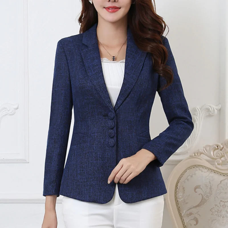 Fashion Women Blazers Jackets  - Formal Attire Woman 评论和价格