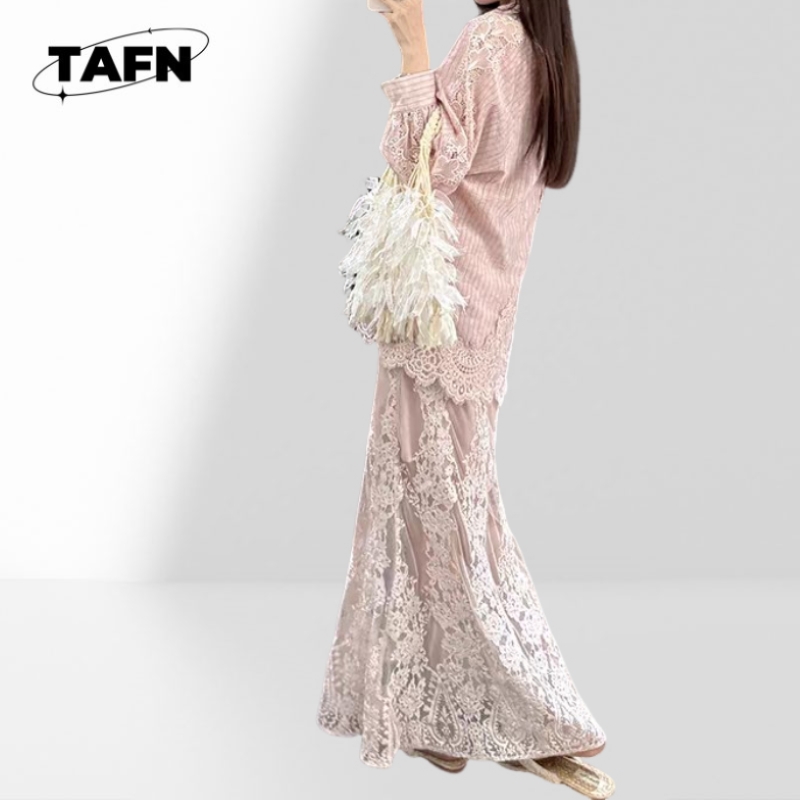 Ladies Fashion Skirt Soft Fabr - Women Formal Wear With Skirt 评论和价格