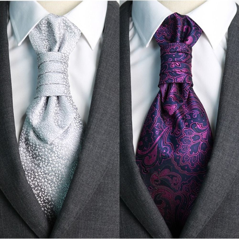 Luxury Jacquard Floral Neck Ti - Women'S Formal Wear Accessories 评论和价格